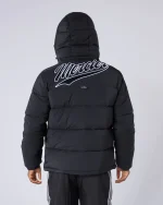 Academy Puffer Jacket Black (1)