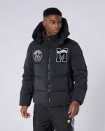 Academy Puffer Jacket Black