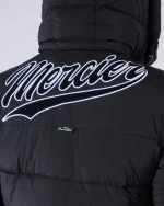 Academy Puffer Jacket Black (3)