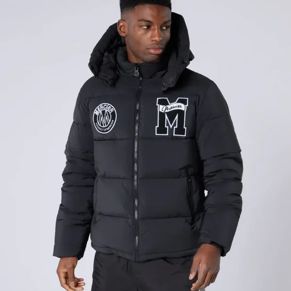Academy Puffer Jacket Black