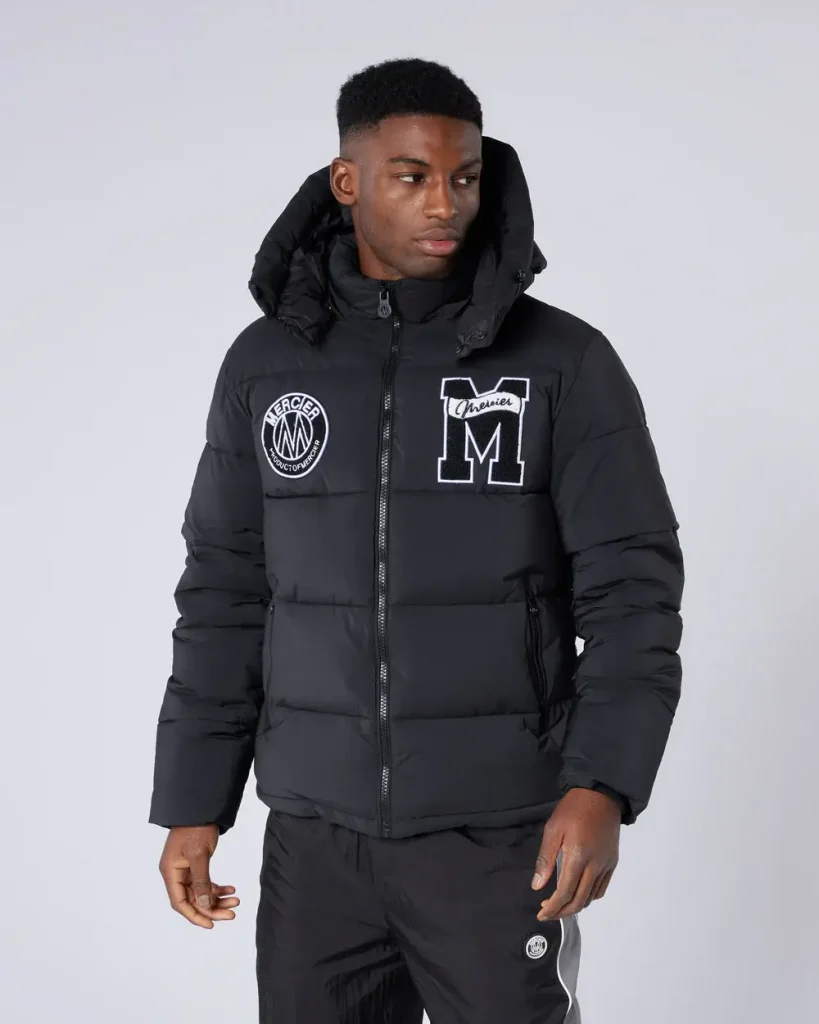 Academy Puffer Jacket Black