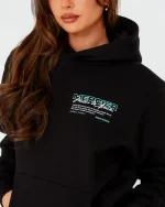 Black Tiffany Caruso 2.0 Relaxed Hoodie (7)