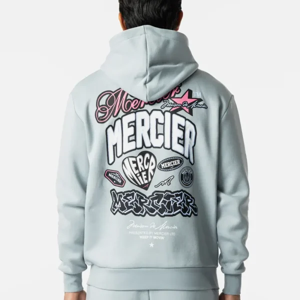 Guerrilla Hoodie Silver Cloud