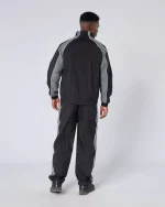 Homerun Track Top Black Grey (3)