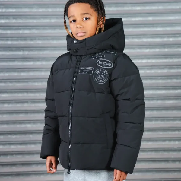 Junior Blackout OG Puffer Jacket Black