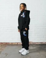 Junior OG Badge Hoodie Black (1)