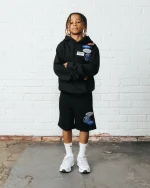 Junior OG Badge Hoodie Black (3)