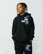 Junior OG Badge Hoodie Black (5)