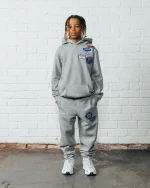 Junior OG Badge Hoodie Grey (1)
