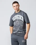 Maison Champions Tshirt Petrol