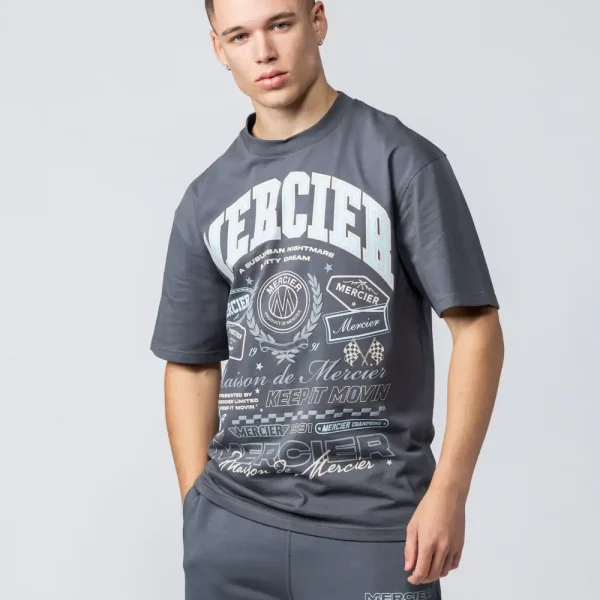 Maison Champions Tshirt Petrol