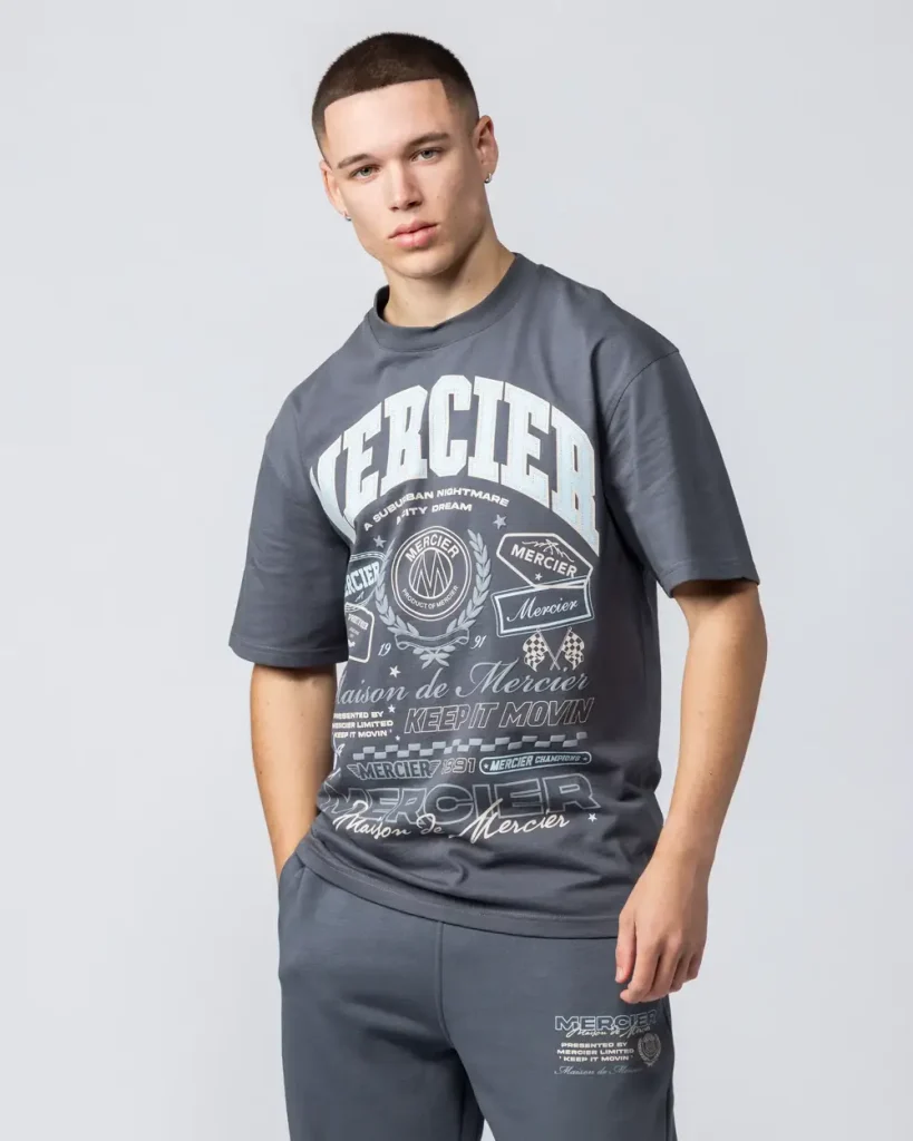 Maison Champions Tshirt Petrol