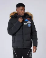 OG Badge Puffer Jacket Black