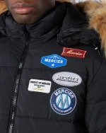 OG Badge Puffer Jacket Black (2)