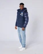 OG badge Panelled Jacket Navy (5)