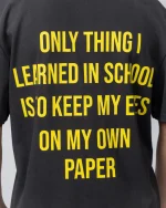 Paper Vision Tshirt Black Yellow (3)