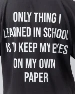 Paper Vision Tshirt Washed Black White (3)