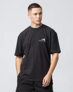 Paper Vision Tshirt Washed Black White (4)