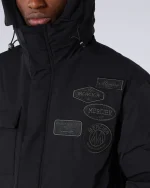 Premium OG Badge Parka Coat Black (1)