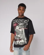 Relaxed Mercier Tour Tshirt Black
