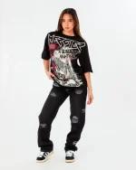 Relaxed Mercier Tour Tshirt Black (5)