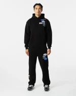 Relaxed OG Badge Tracksuit Black (1)