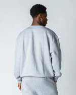 Relaxed OG Crewneck Grey Marl (3)