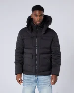 Signature Puffer Jacket Black (1)