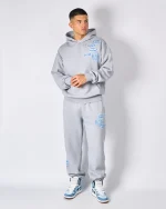 Smoke Grey Denim OG Badge Hoodie (1)