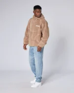 Tapered Washed Denim Jeans (1)