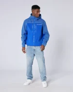 Tapered Washed Denim Jeans (2)