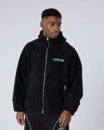 Tempo Borg Jacket Black (1)