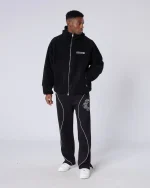 Tempo Borg Jacket Black (3)