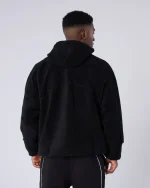 Tempo Borg Jacket Black (7)