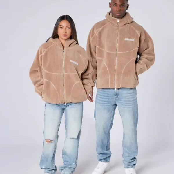 Tempo Borg Jacket Brown