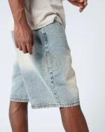 Vintage Hammer Loop Jorts Blue (3)