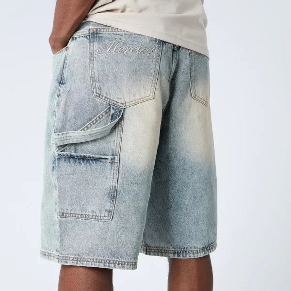 Vintage Hammer Loop Jorts Blue