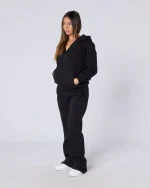 Womens Authenticity Tracksuit Black (4)