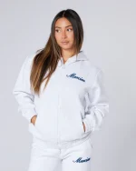 Womens Authenticity Zip Tracksuit Grey