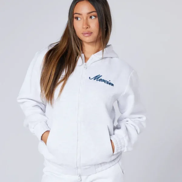 Womens Authenticity Zip Tracksuit Grey