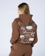 Womens Chocolate Multi Tour Tracksuit