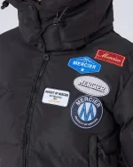 Women's Cropped OG Puffer Jacket Black (3)