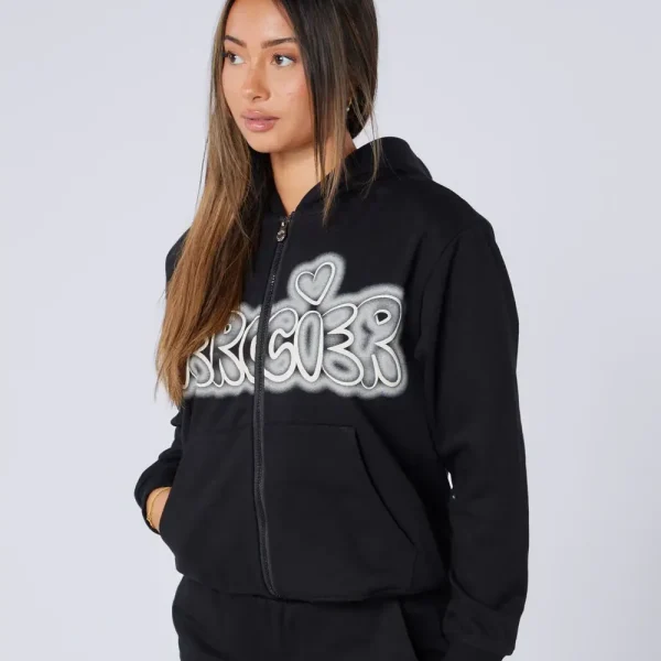 Womens Fantasy Hoodie Black