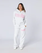 Womens Fantasy Hoodie Grey Marl (1)