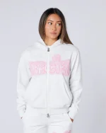 Womens Fantasy Hoodie Grey Marl