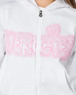 Womens Fantasy Hoodie Grey Marl (2)