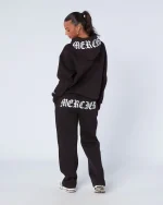 Womens Gothic Tracksuit Black (6)