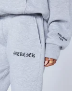 Womens Gothic Zip Tracksuit Grey (5)