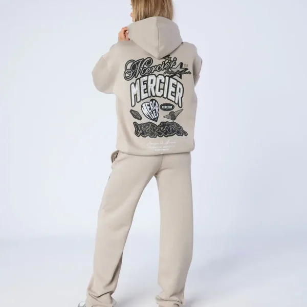 Womens Guerrilla Tracksuit Ecru