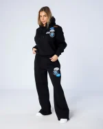 Womens Mercier OG Badge Hoodie Black (1)